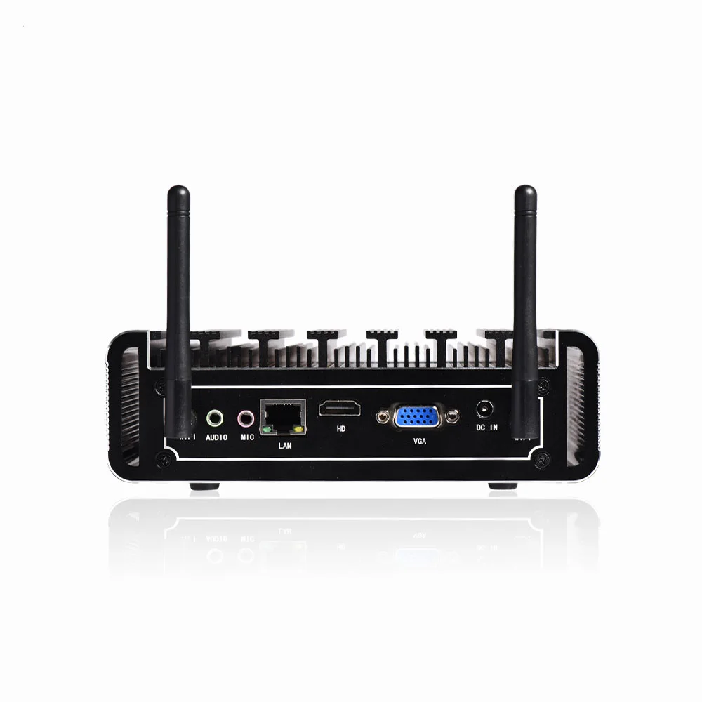 
Barebone computer newest hot sale 8th Fanless Mini PC i5 CPU processor gaming computer mini pc 