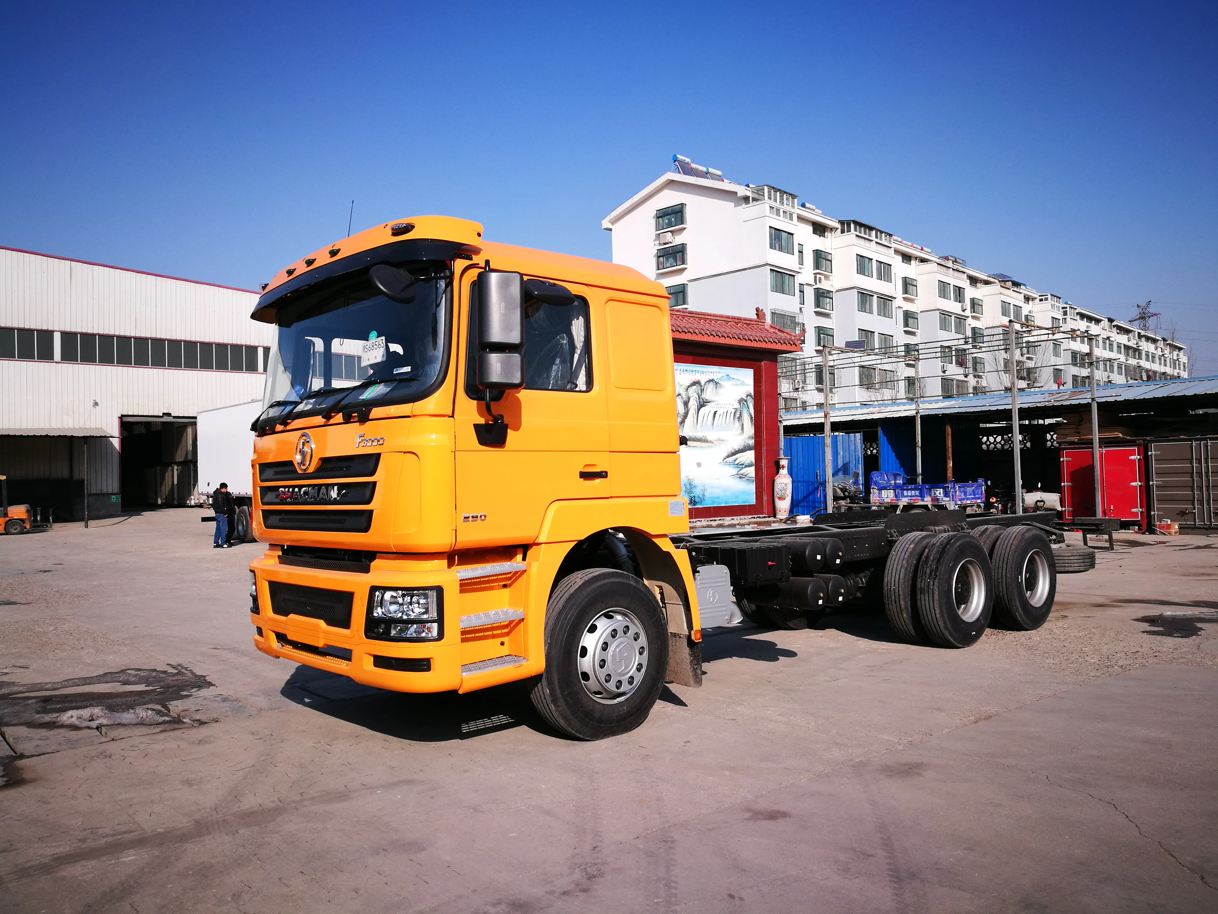 SHANXI shacman F3000 6*4 EUROII RURO III engine WEICHAI CUMMINS 10 wheels lorry truck
