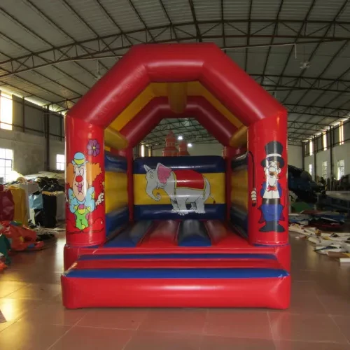 
Inflatable Circus Themed Bouncy Inflatable Clown Bouncer Simple Inflatable Jumping 