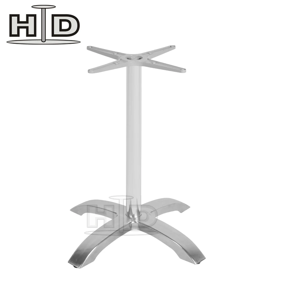 Dinner center industrial high bar unique modern foldable gold aluminum folding table legs