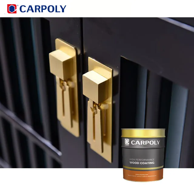 Carpoly UV Paint for curing machine suitable for automatic wood factory MDF and solid wood veneer