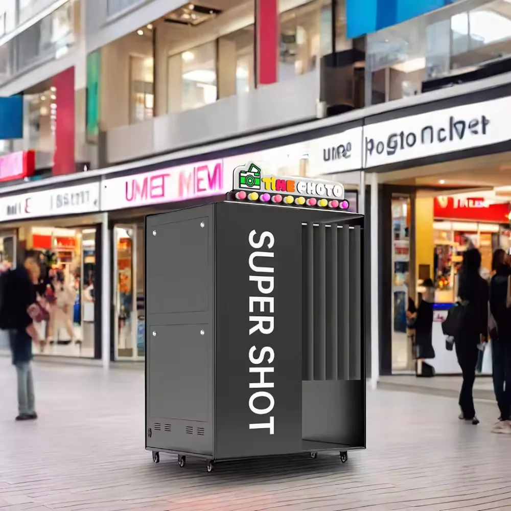 wedding events photobooth portable selfie magic mirror photo booth touch screen machine led frame kiosk with camera and printer