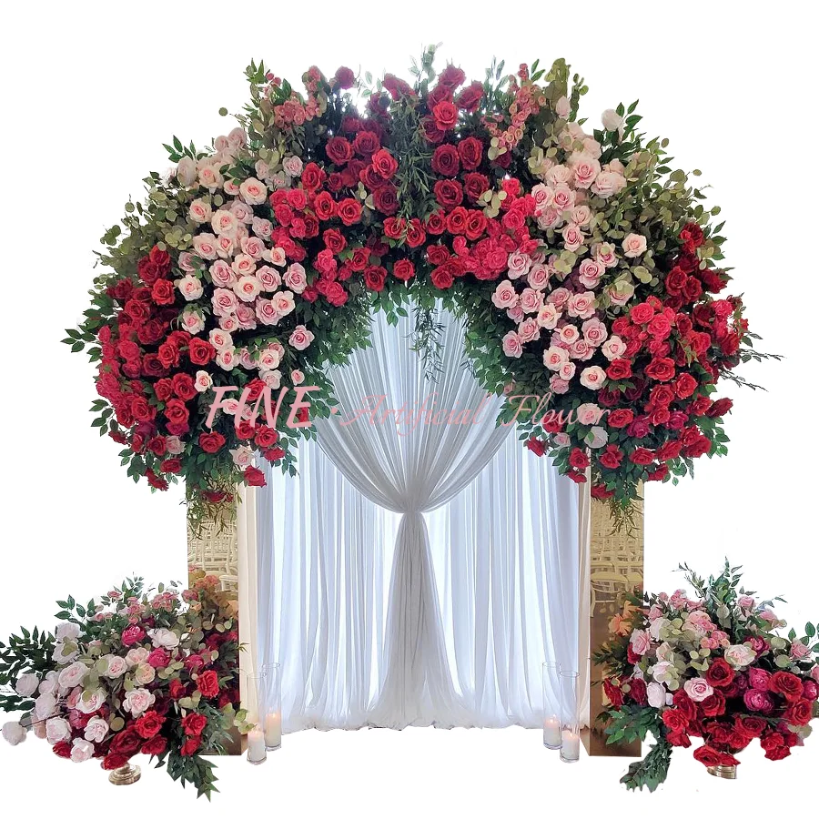 New Design Artificial Wedding Arch Flower Arch For Wedding Arch Decoration Backdrop