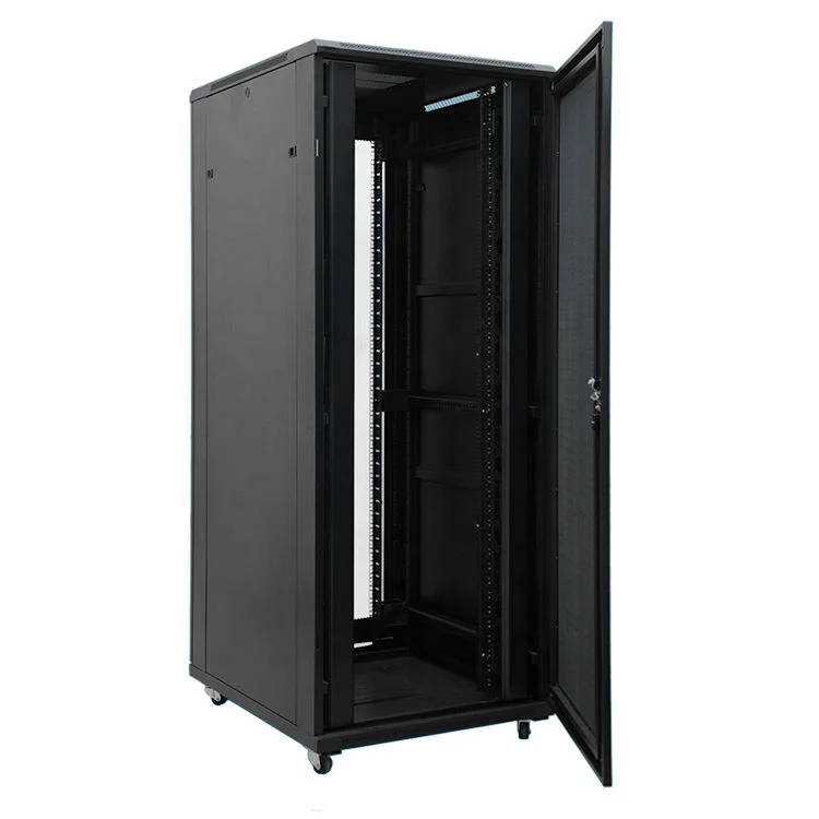 Bolein 19' 27U 32U 37U 42U Floor Standing Cooling Mesh Vented Double Door Data Center Server Rack DDF Network Server Cabinet