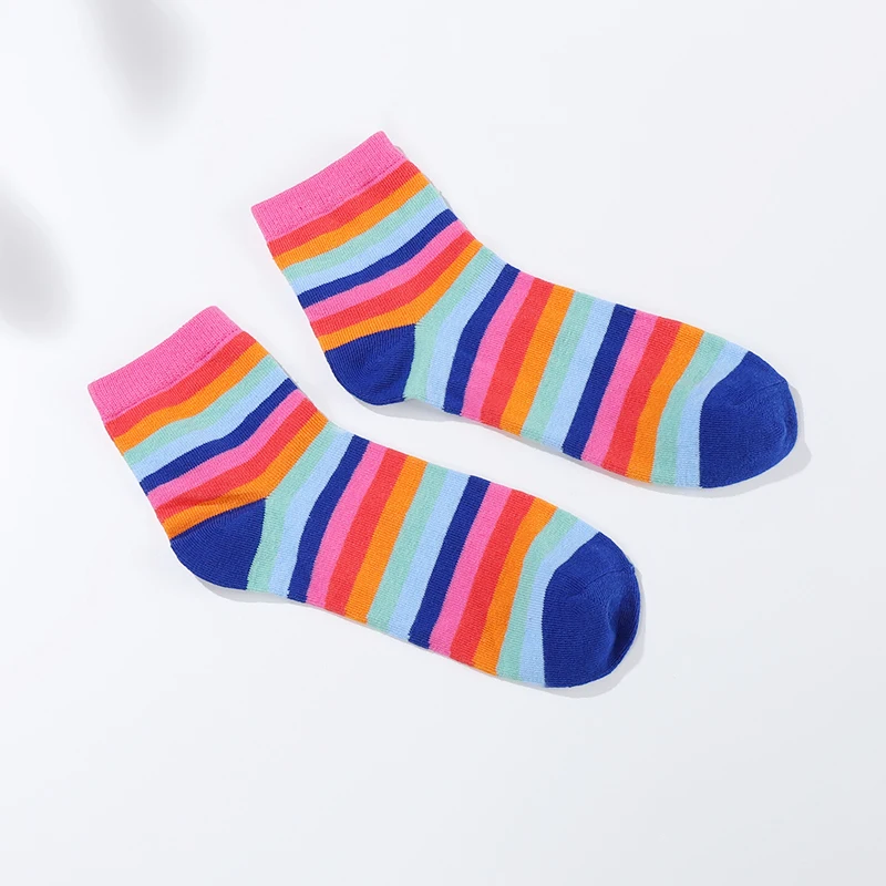 China Manufacturer Design Knitted Spring Athletic Socks Fashion Cotton Socks Women