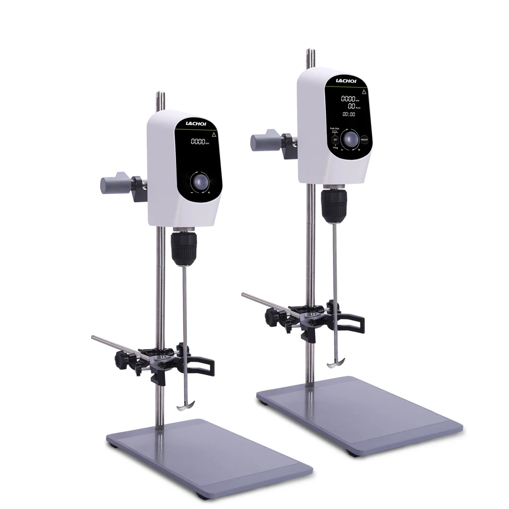 new design hot sale laboratory overhead stirrer electric benchtop lab mixer mechanical stirrer homogenizer cheap price