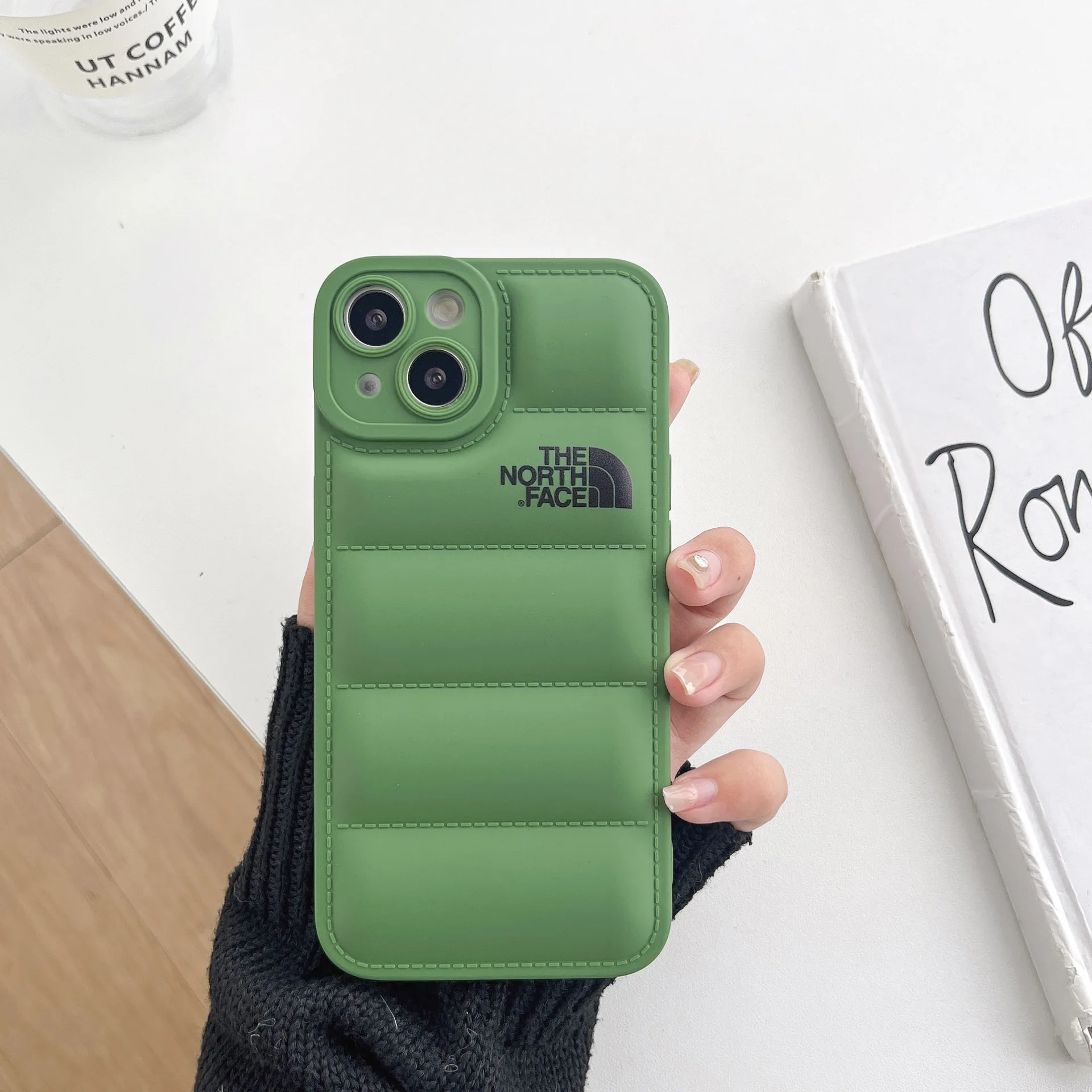 Чехол The North Face для iPhone 14 13 12 11 Pro Max Mini 7 8 Plus X XS XR SE2 мягкий чехол