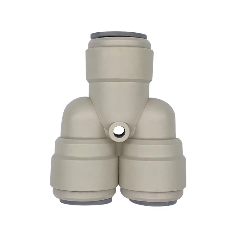 DMfit push-in pipe fitting 6mm 12mm T three-way RV cold water pipe and water purifier connector