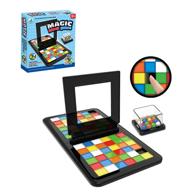 HOT SALES MAGIC PUZZLE BLOCK GAME FOR KIDS FUN PARTY INTELLIGENT GAMES