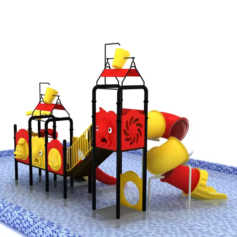 Factory Price Commercial Outdoor Amusement Park Water Playground Equipment Fun Park Water Park Swimming Pool Slide For Sale