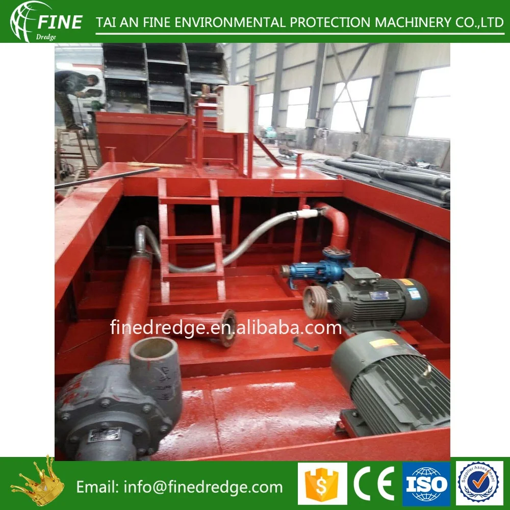 Hot Sale Small Mini Portable Dredge Boat Dragage ou Susseuse a Sable
