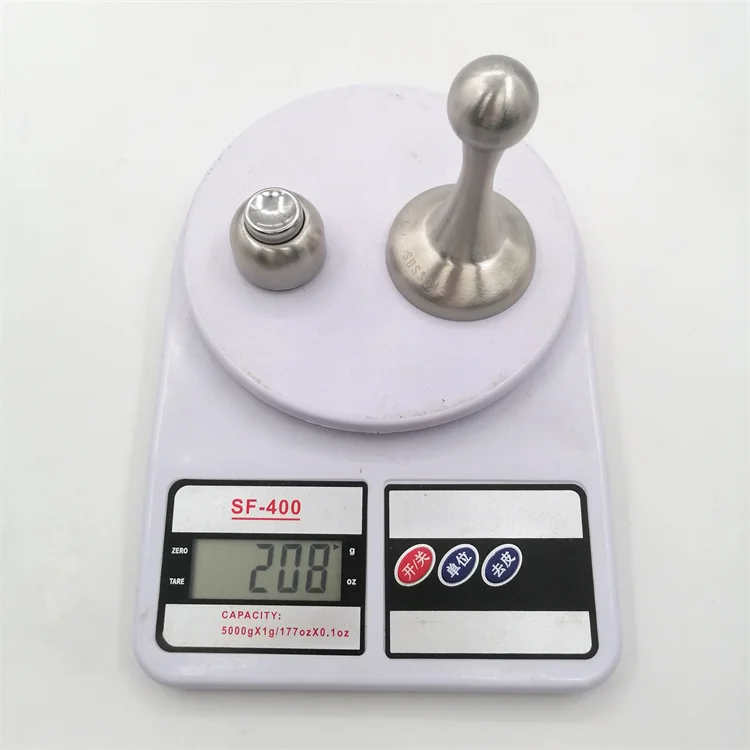 Heavy Duty Strong magnetic Force Hidden Satin Stainless Steel Door Stoppers Door Stop For Kitchen Home Office