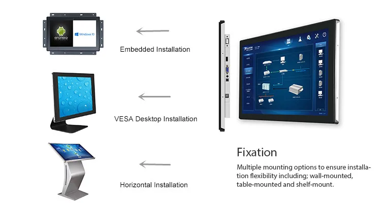 17 inch open frame monitor