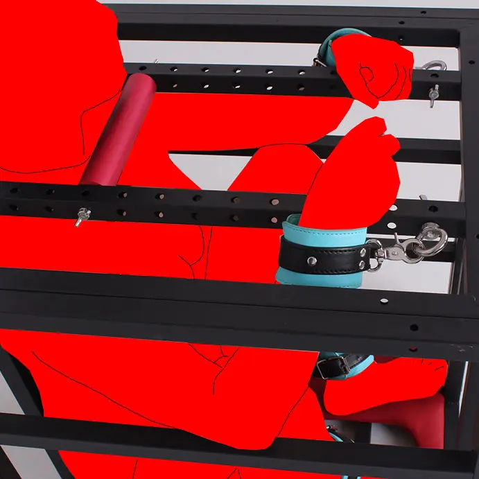 BDSM Dog cage training SM female training large restraint frame punishment Sex furniture