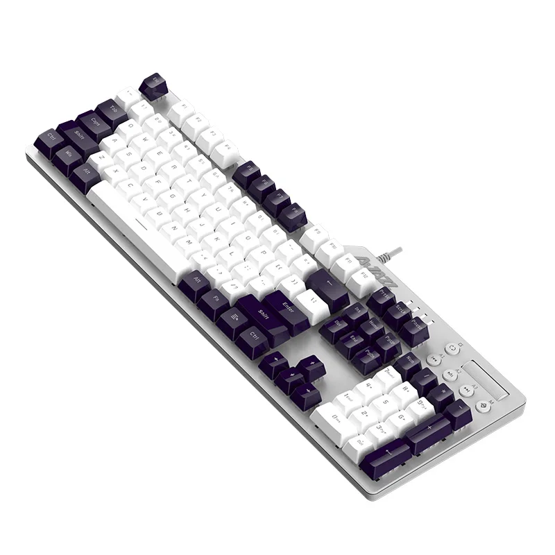 AK35I Hot swap switch Meets the New Professional Competitive Macro Definition Mechanical Gaming Keyboard