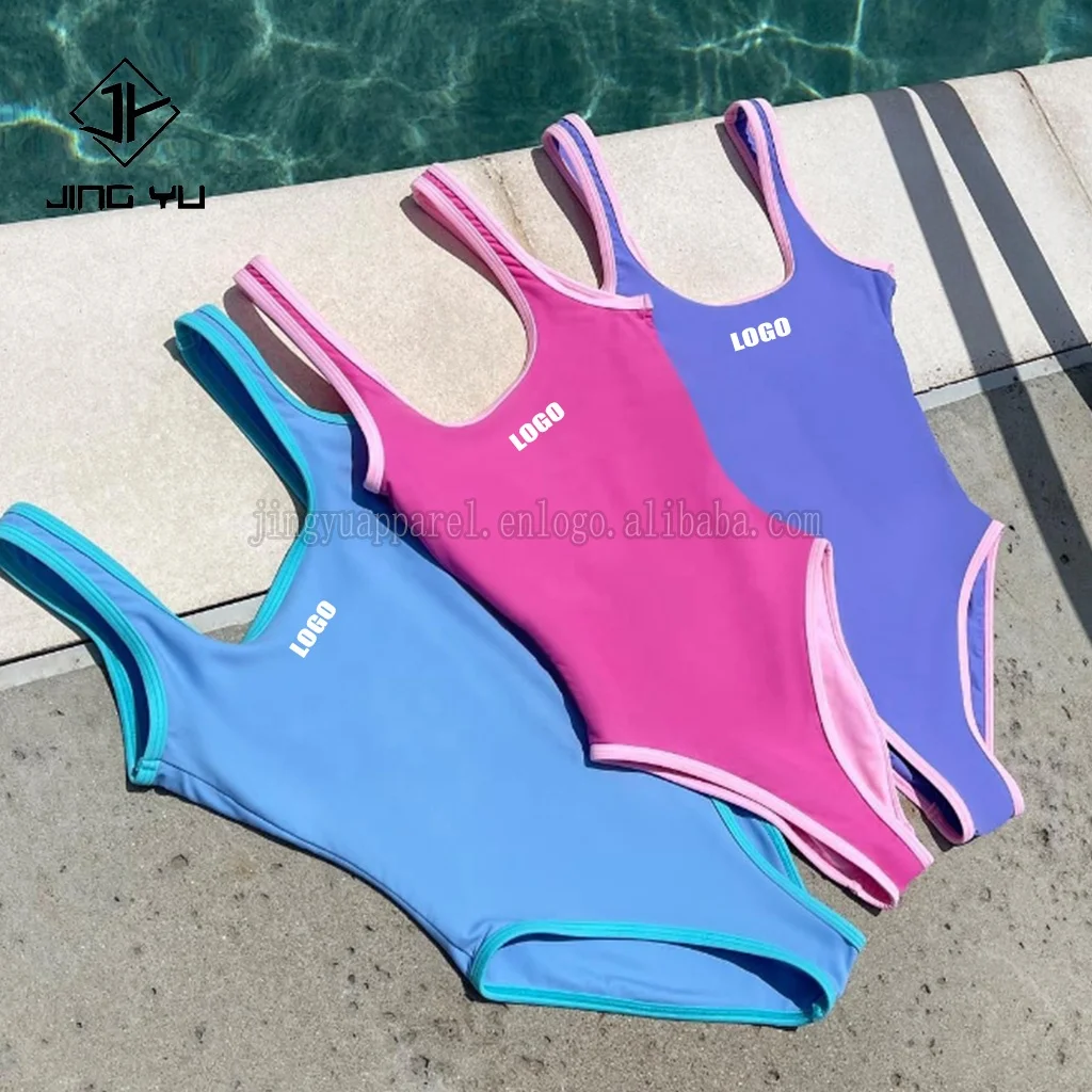 Custom Bikini Swimwear Polybutylene Terephthalate (PBT) Eco Friendly Swimwear Fabric Sexy One Piece Swimsuit
