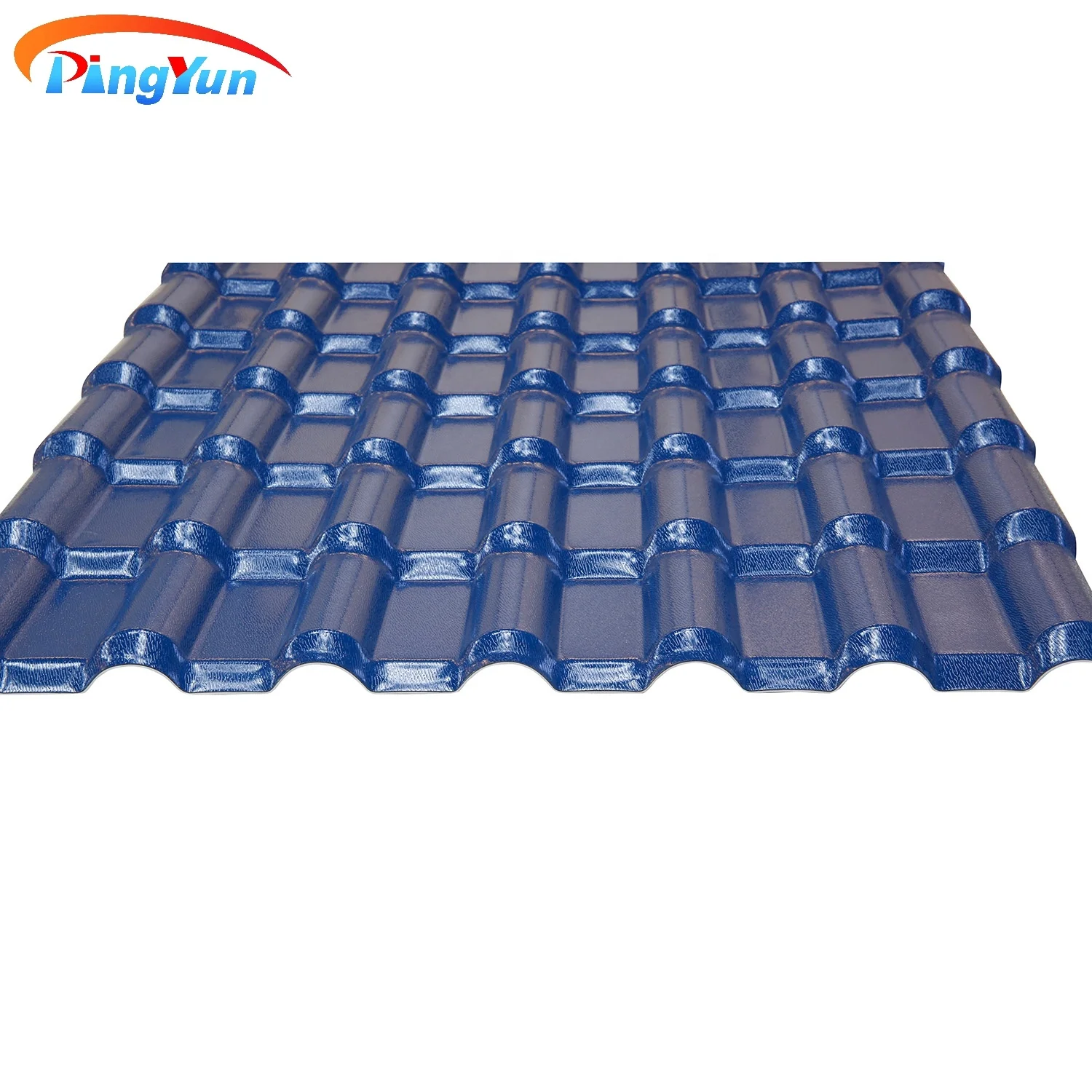 ASA UPVC Resin Roofing Sheet Synthetic Spanish Roof Tile Spanish Style Roof Tile