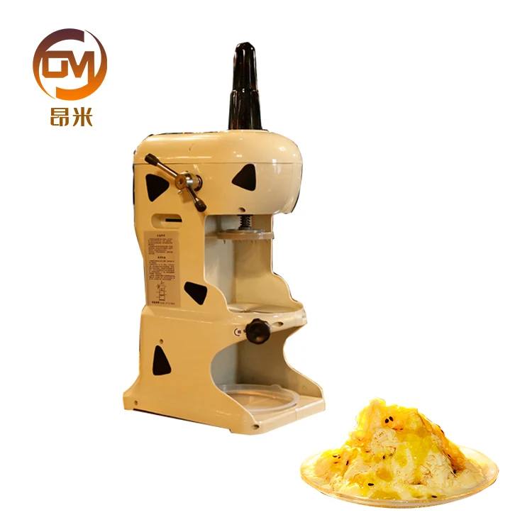 Advanced Design Shaved Ice Cream Machine Commercial Industrial Ice Crusher Machine
