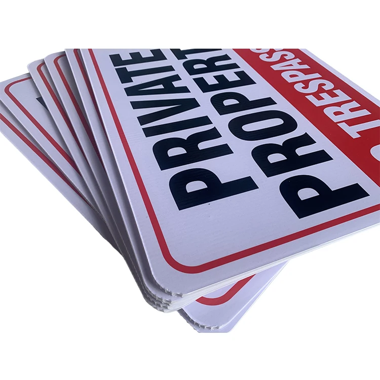 Outdoor custom 18*24 yard sign with stakes