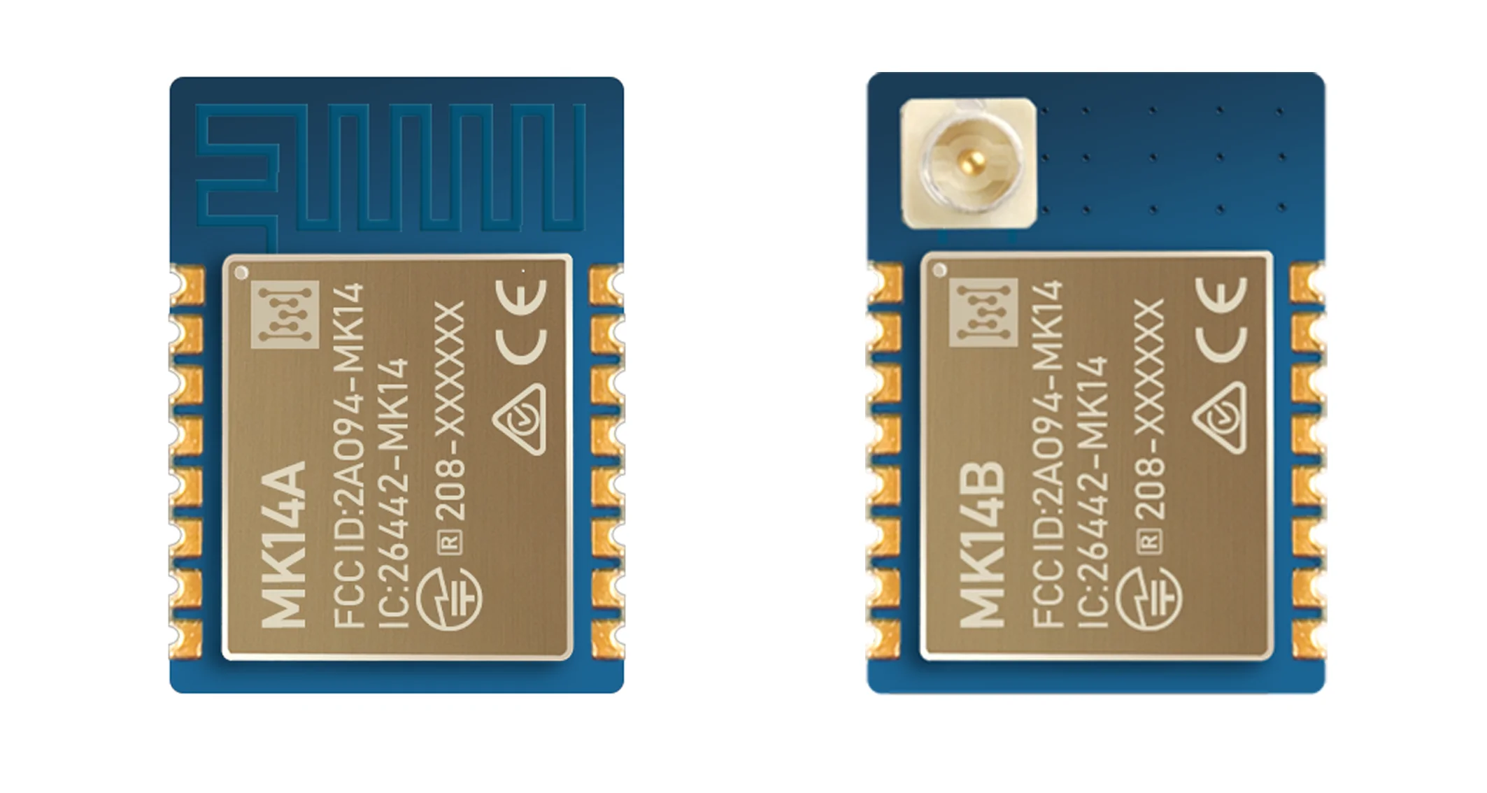 Networking devices MOKO OEM IOT hardware slave module nrf52805 bluetooth beacon module for iot device