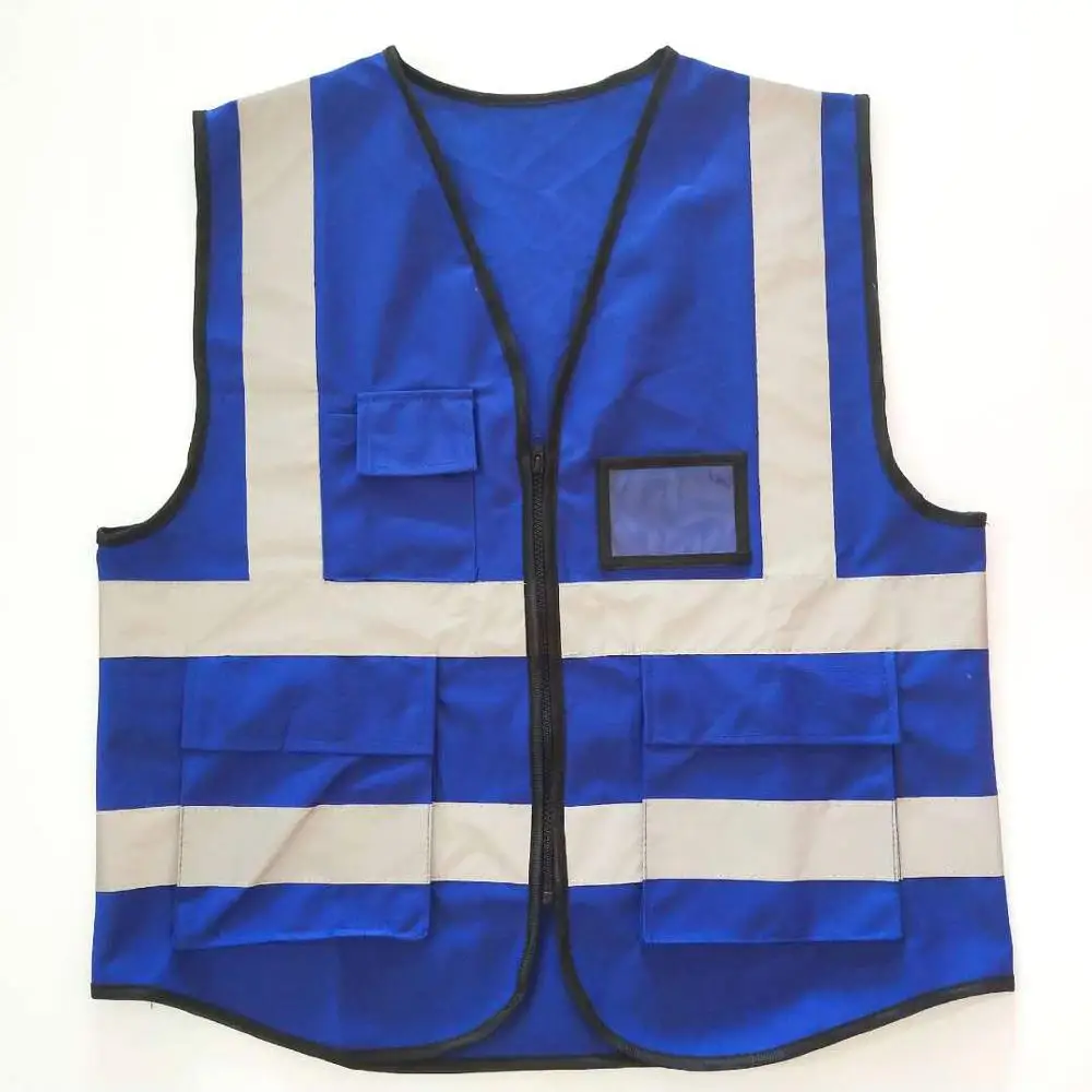 Breathable reflective clothing road suit multi-pocket reflective clothing Multi Choice