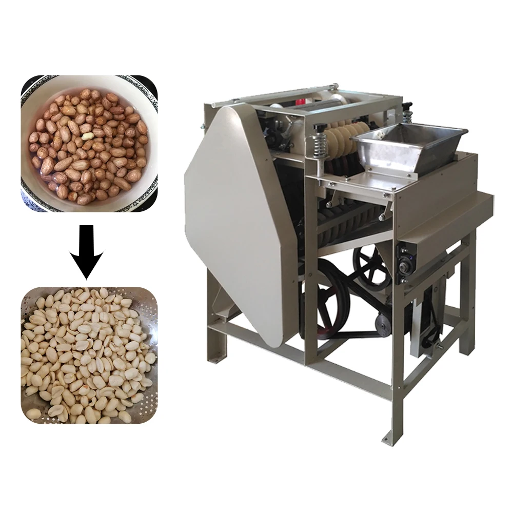 Soybean Wet Peeling Machine Peanut Cashew Walnut Commercial Small Peeling Equipment