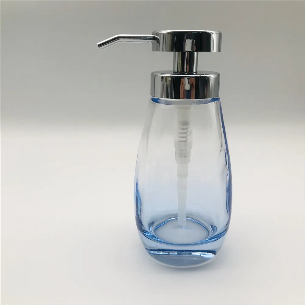 320 мл стеклянный насос для мыла в форме Оливии диспенсер лосьона бутылка традиционном стиле отеля с насосом