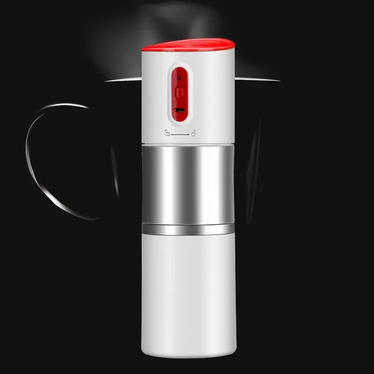
expresso machin cafetera portatil usb charge travel car smart mini espresso portable coffee maker with grinder 