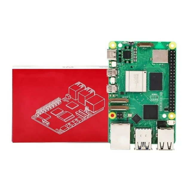 4 ГБ/8 ГБ развивающая плата и комплекты для Raspberry Pi 5 BCM2712 2,4 ГГц четырехъядерный 64-битный рычаг Cortex-A76 интеллектуального программирования