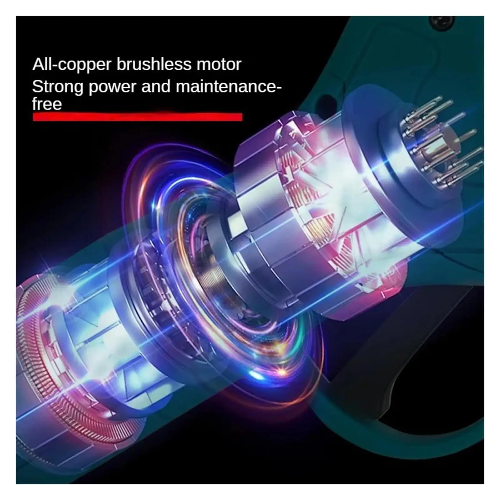 21V Cordless Branch Pruner 25MM Electric Pruning Shears One Battery Scissor