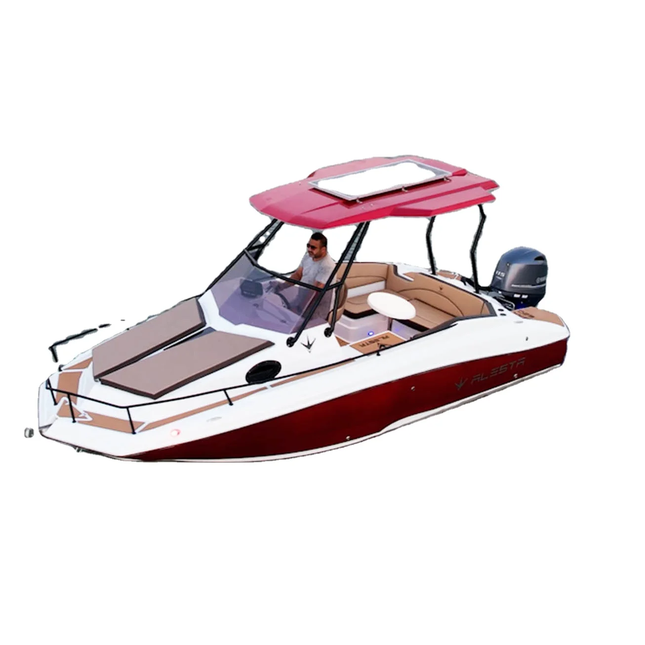 Alesta Marine Luxury Sea Max 620 WA CABIN DARK BLUE New Fiber Glass Fishing Speed Boat Best Quality White Ocean Sea Lake River