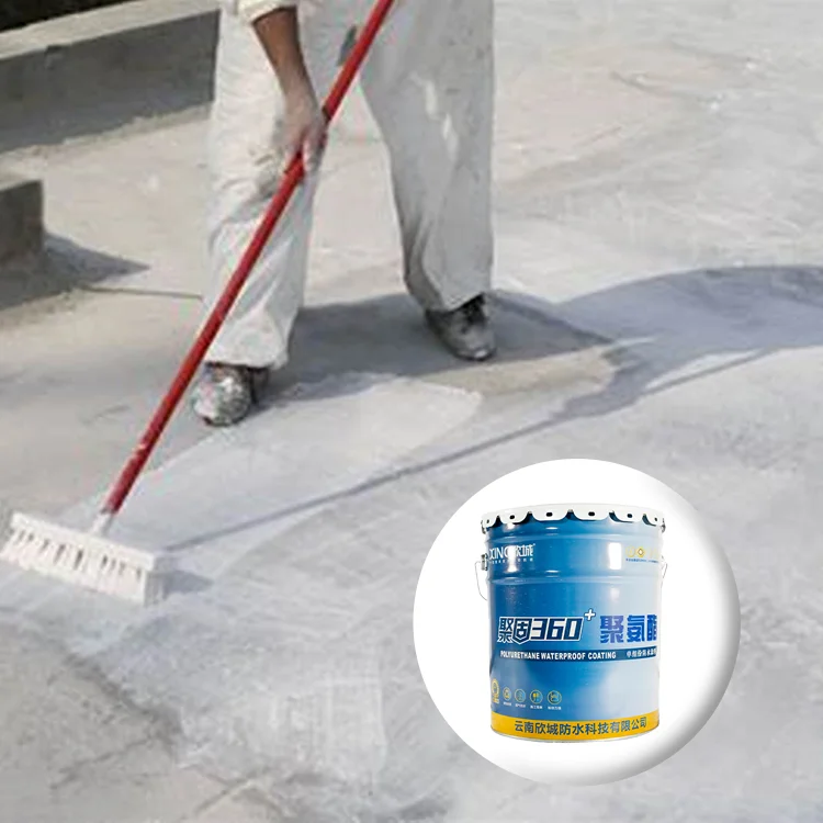 XINC Roof Exterior Wall Use Water Based Polyurethane Waterproof Coating
