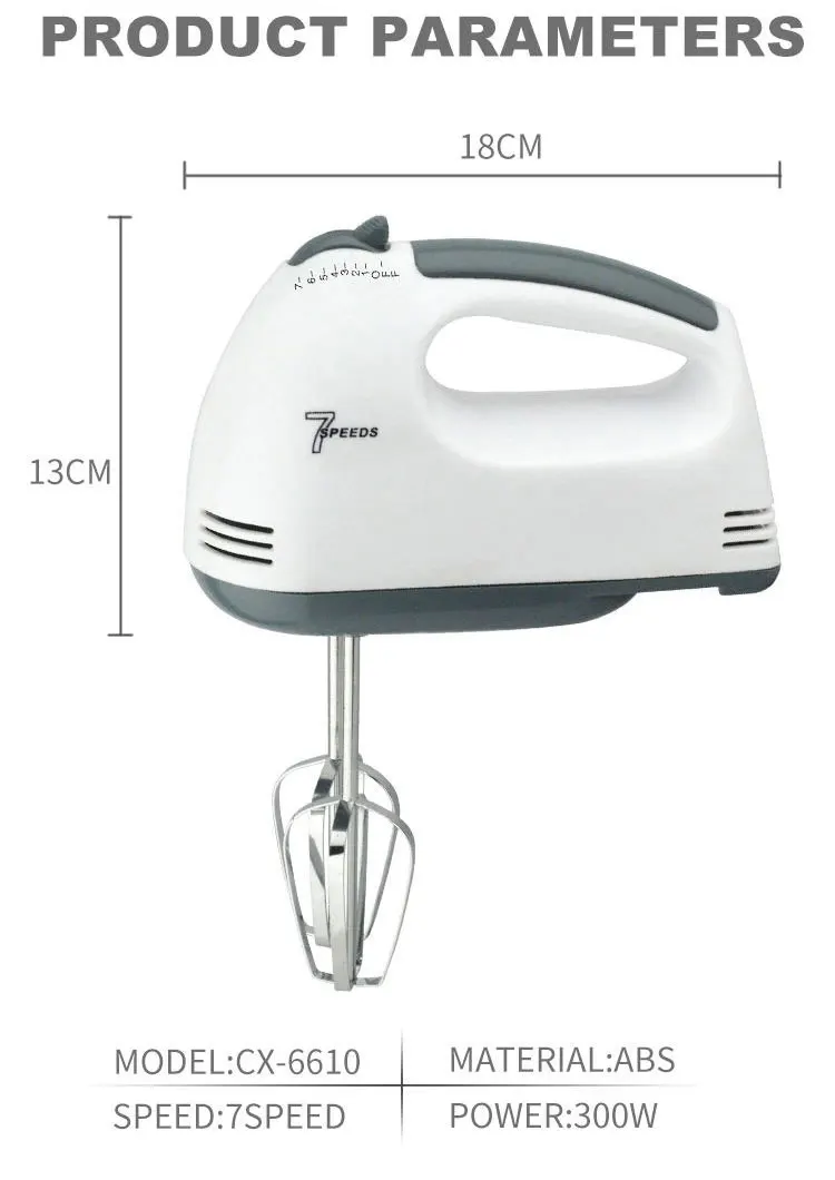Egg Beater CHEAP Price 120W 7 Speed Kitchen Machine Electric Food Mixers Mini  Hand Held Mixer