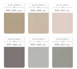 Wanlei Polished Concrete Look Surface Finish Micro Cement Wall