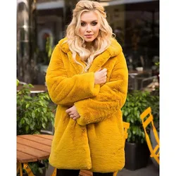 Rabbit Fur Coats Girls Fur Coat  Vendors Manufacturer True Quality Fur Coat