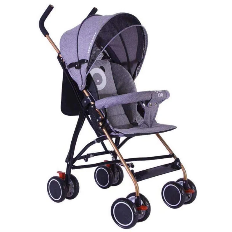 plastic material high quality baby stroller pram