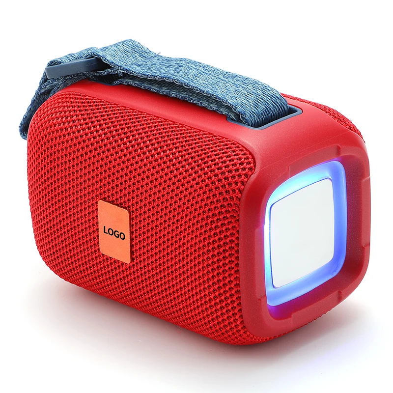 China Factory Seller Blue tooth Speaker Wireless Portable With RGB Light Handfree Call Color-changeable Dazzling LED Light Bass