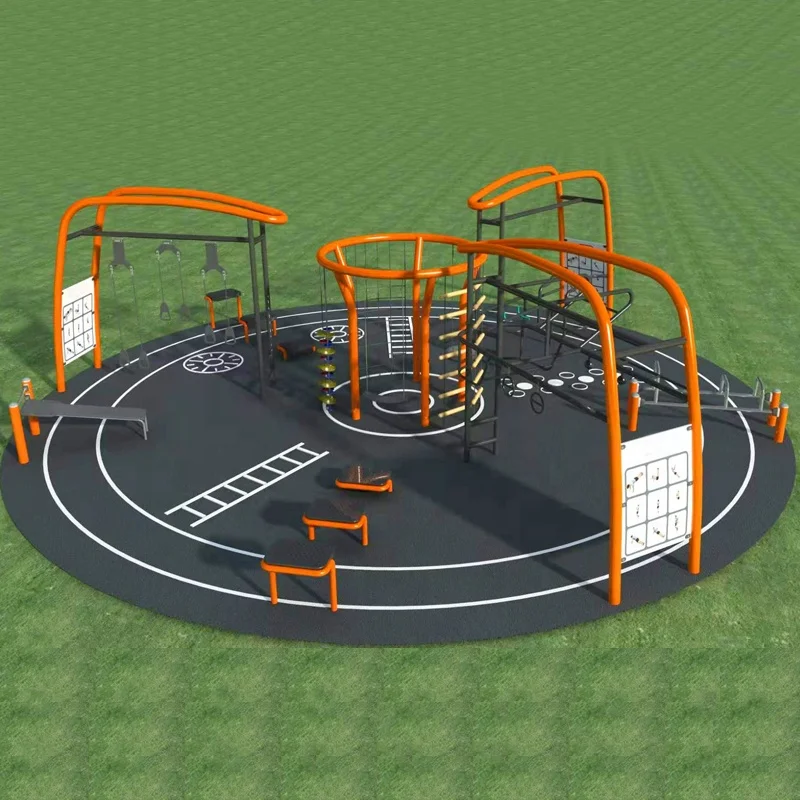 High-quality custom-made park community sports streetwork training equipment adult outdoor fitness equipment