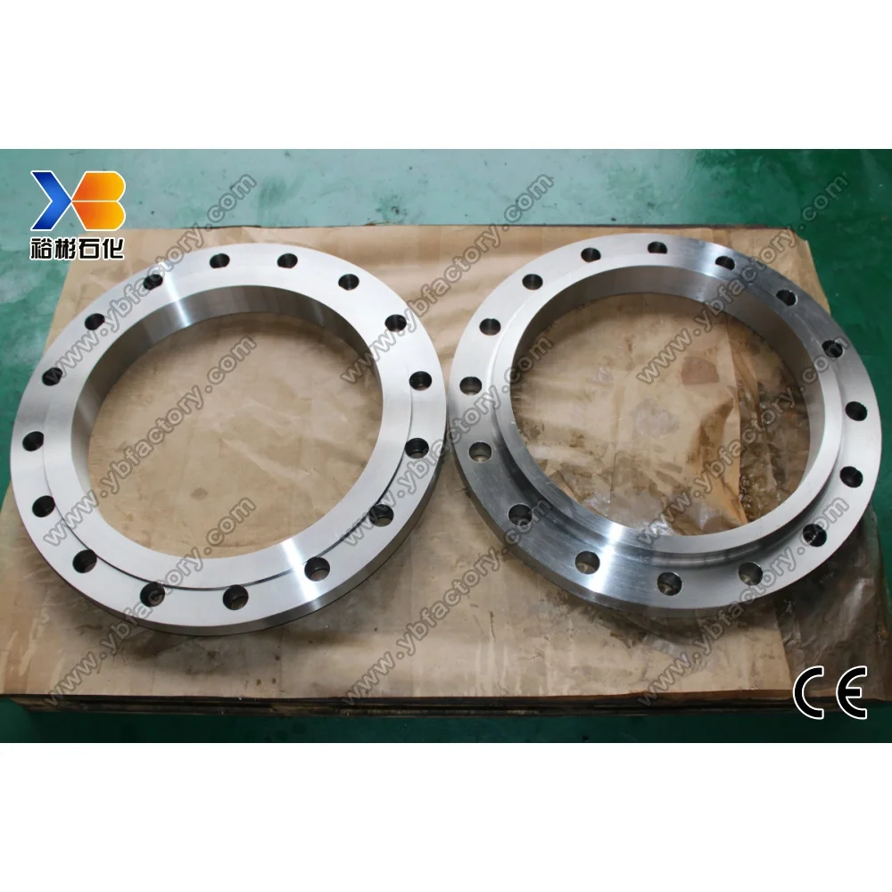 Customized PED Certificate Motor Engine Spare Parts Forged Stainless F316L Flanges Ring
