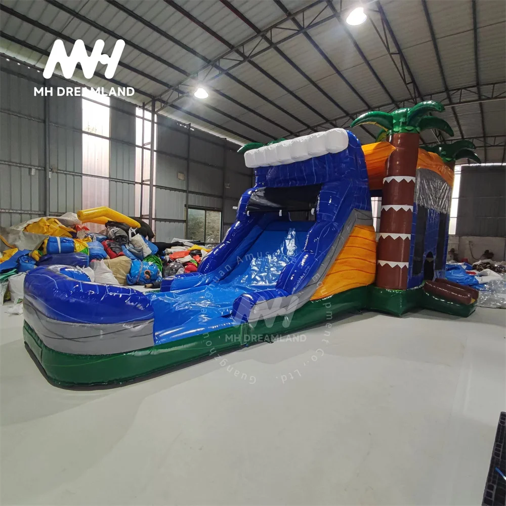 Big bounce house Inflatable water slide pvc combo inflatable rent for commercial