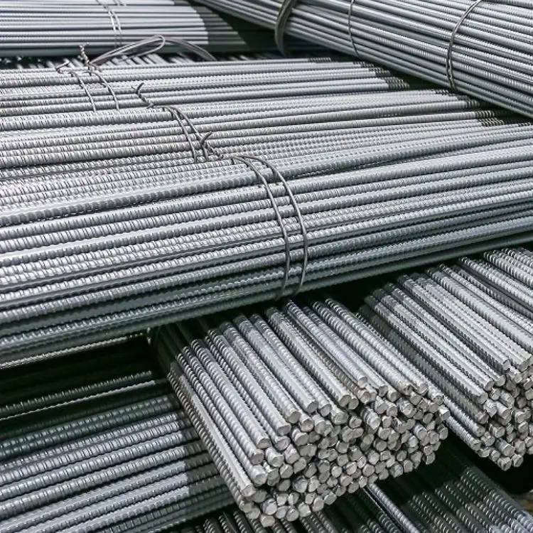 Grade 40 /60 Q235/Q235B/Q345/Q345B Deformed Steel Bar, 8mm 10mm High Strength Steel Rebar, Galvanized Steel Rebar