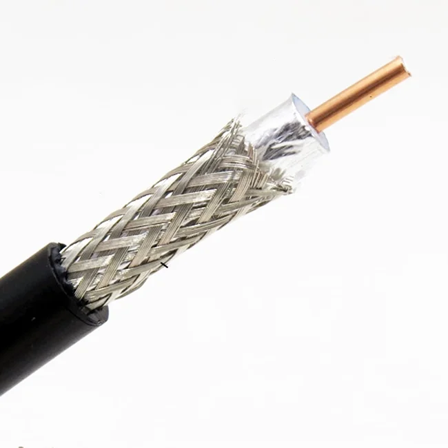 50 Ом твердый внутренний кабель передачи данных 5D-FB коаксиальный кабель
