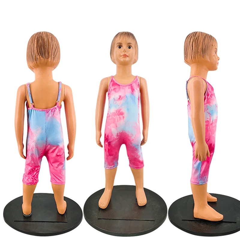 
2021 New Sling Shorts Summer Mommy And Me Outfits Pajamas Family Kids Onesie Matching Parent-child Outfits One piece Jumpsuit 