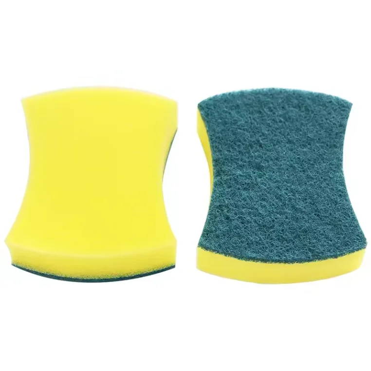 High-density kitchen household dishwashing scrubber cleaning sponge block dishwashing sponge