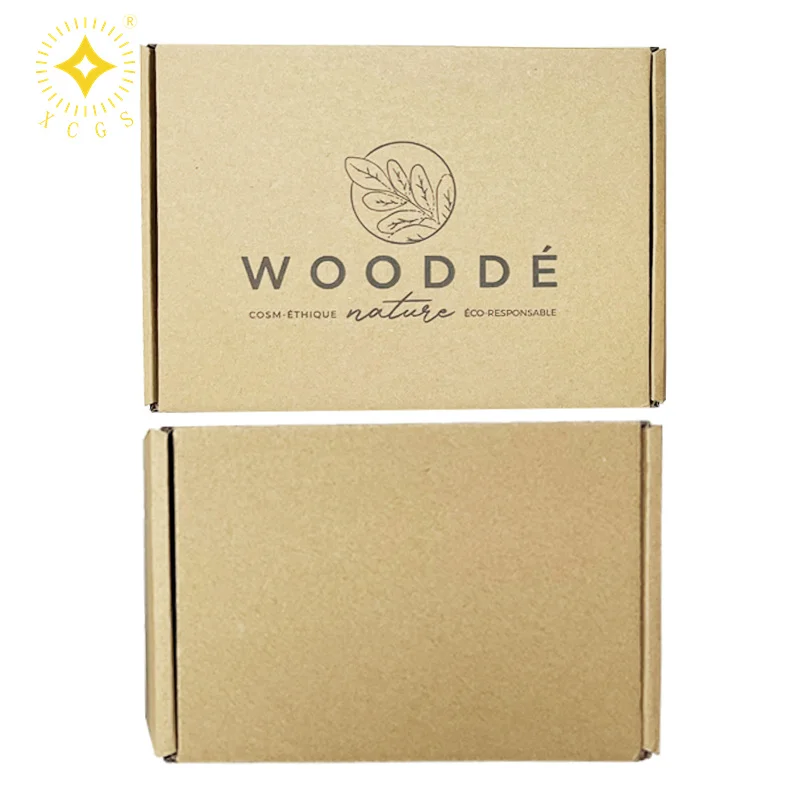 Wholesale corrugated mailing paper boxes for Skincare Beauty Cloth Packing Box