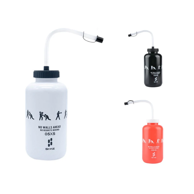Wholesale 1L Boxing Ice Hockey Fencingn Running Sport Large Capacity Portable Leakproof Nonslip BPA Free Straw Water Bottle
