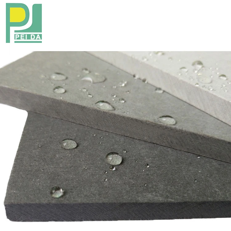 Водонепроницаемые панели из волокнистого цемента для украшения дома