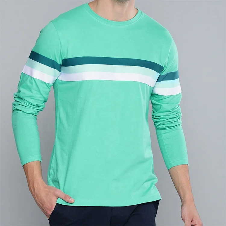  Men Clothing organic Cotton Polyester Crew Neck T Shirt men