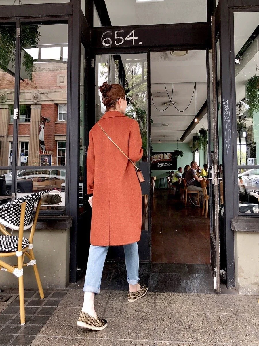 Новый дизайн, двухстороннее кашемировое шерстяное Женское зимнее пальто