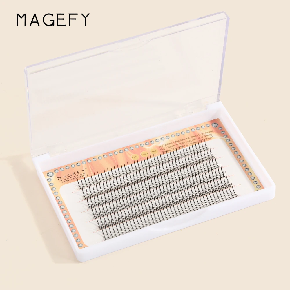 MAGEFY create your own brand eye lashes extensions fairy individual lashes